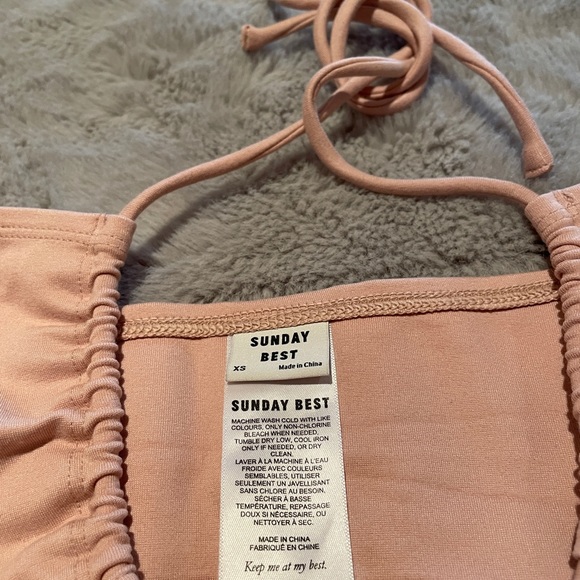 Aritzia Sunday Best Cora Halter Top - Picture 3 of 4